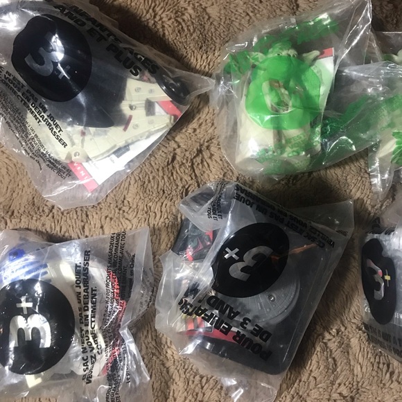 STAR WARS TRILOGY EDITION TACO BELL KIDS MEAL TOY set of 13, some multiple - Picture 12 of 12